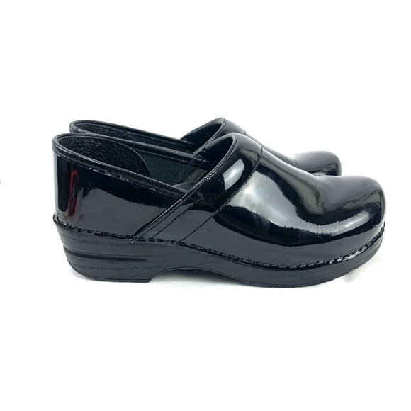 Dansko Professional Clogs - Black Patent Leather, Size EU 41 US 10.5/11.0 - Picture 3 of 15